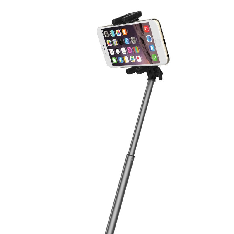 Монопод Rock Selfie Stick Both Wire Control and BT control Tarnish