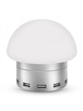Мережеве зарядне пристрій AWEI C910 LED lamp with 6 USB ports Silver
