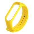 Без бренда Ремінь для фітнес браслета Xiaomi Mi Band 3/4 Yellow