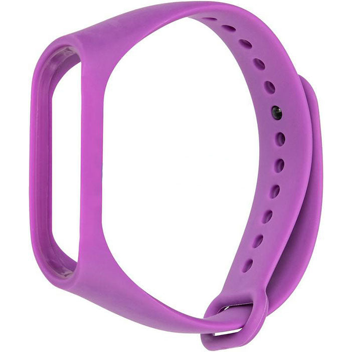 Без бренда Ремінець для фітнес-браслета Xiaomi Mi Band 3/4 Violet