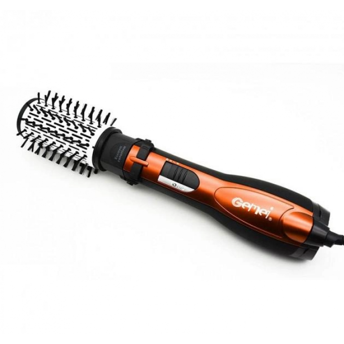 Gemei GM-4828 фен-щітка 3 в 1 з обертанням
