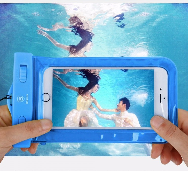 Водонепроникний чохол для телефону BASEUS WATERPROOF BLUE