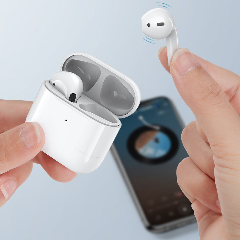 Бездротові Bluetooth навушники Remax True Wireless Stereo Music Earbuds TWS-10 White