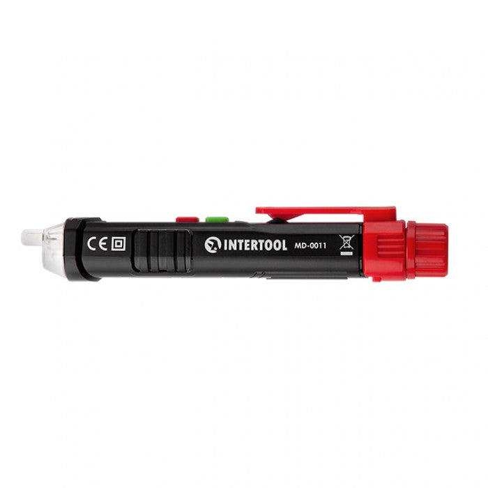 INTERTOOL MD-0011 бесконтактный тестер напряжения LCD