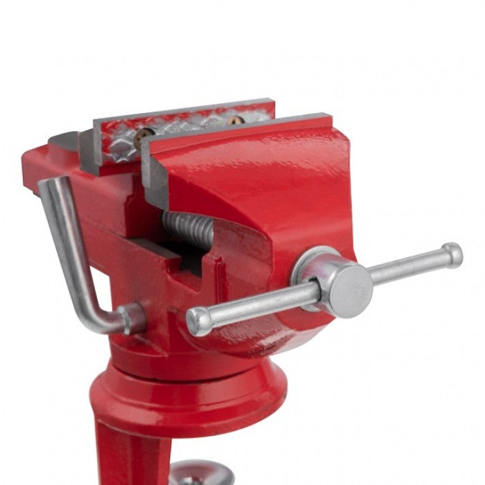 INTERTOOL HT-0054 тиски слюсарні поворотні 60 мм