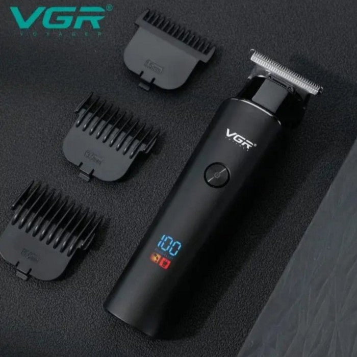 Триммер VGR V-937 з LED дисплеєм та USB зарядкою