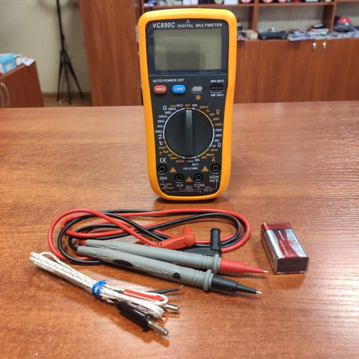 Мультиметр VC890C професійний тестер вольтметр