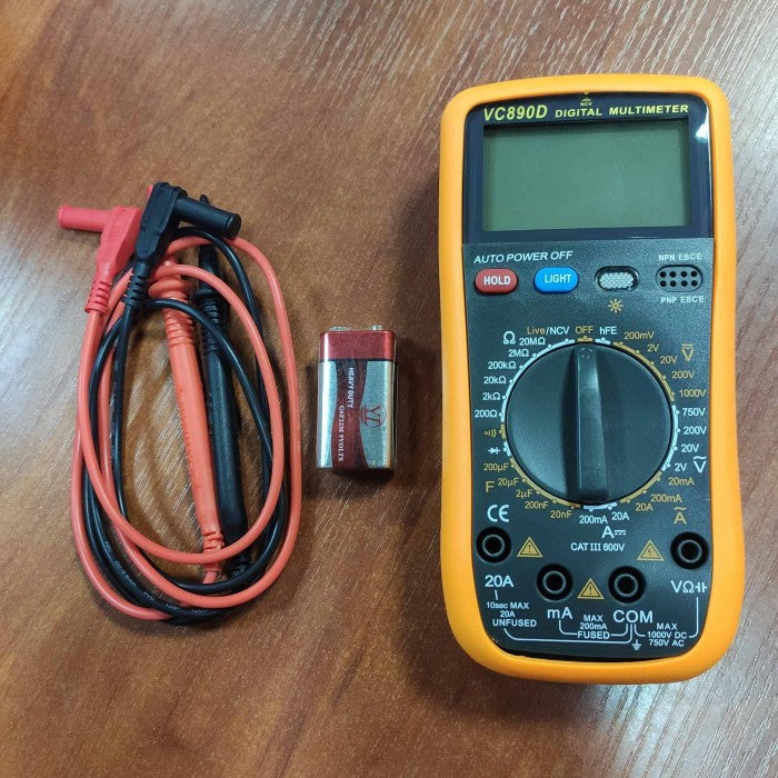 VC890D цифровий мультиметр професійний тестер