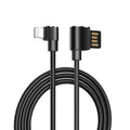 Кабель Hoco U37 Long roam charging Lightning Black