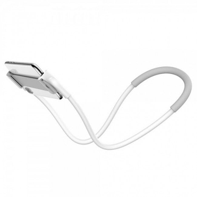 Універсальний тримач для смартфона на шию Baseus New Neck-Mounted Lazy Bracket White