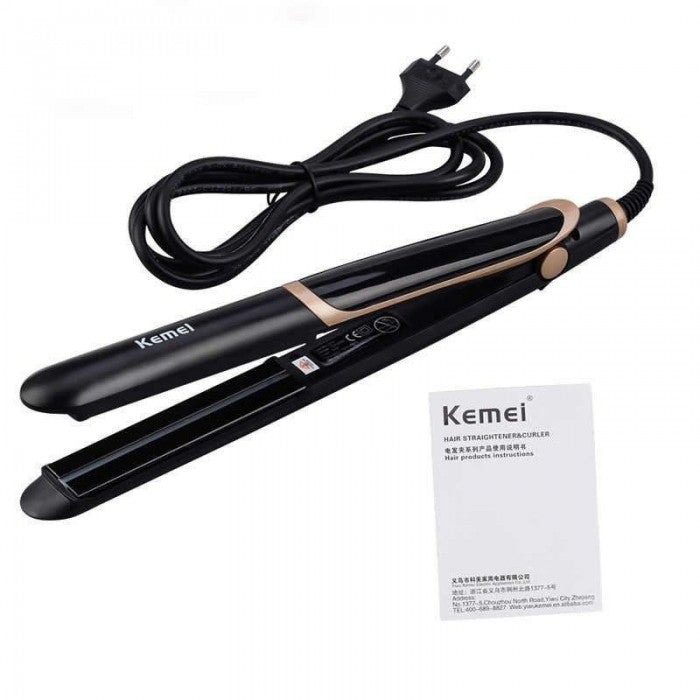 Kemei KM-2219 — керамічний випрямляч для волосся