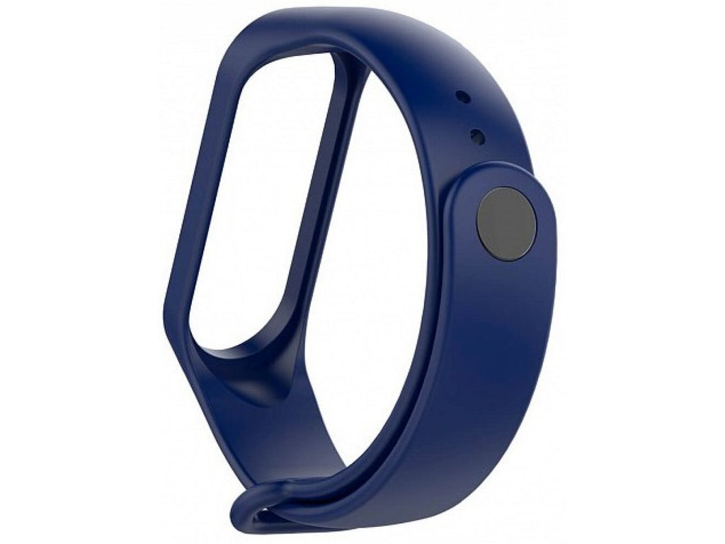 Без бренда Ремінь для фітнес браслета Xiaomi Mi Band 3/4 Deep Blue