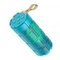 Портативна Bluetooth колонка Hoco HC7 Pleasant sports FM, TF, AUX, USB peacock blue