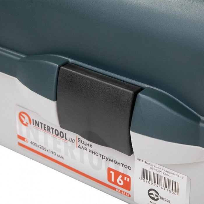 Ящик інструментальний INTERTOOL 16" двопозиційний замок