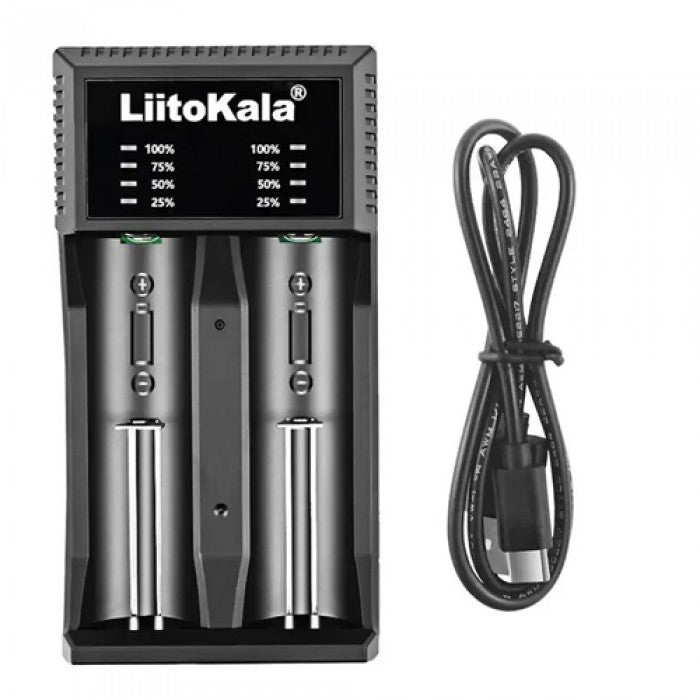 Зарядний LiitoKala Lii-C2 USB-C 2 канали 2А