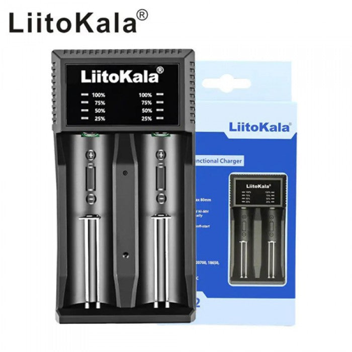 Зарядний LiitoKala Lii-C2 USB-C 2 канали 2А